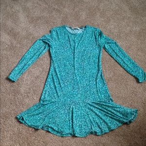 NWT Michael Kors green dress
